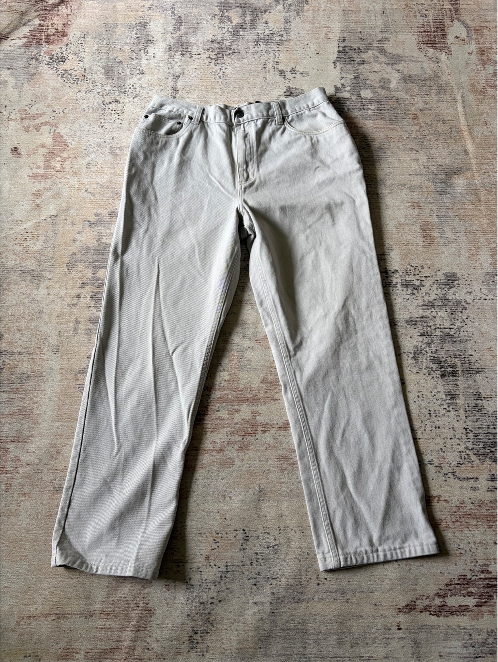 Nevada white jeans 36 x 30 slim straight